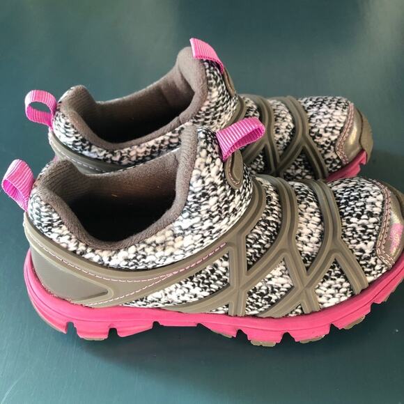 The North Face Litewave Slip-Ons Sneakers Girls’ Gray Pink Size 12 - Picture 4 of 7